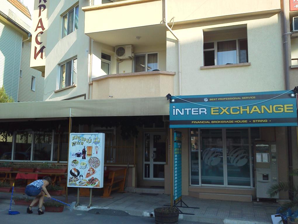 Krasi Hotel Ravda Esterno foto
