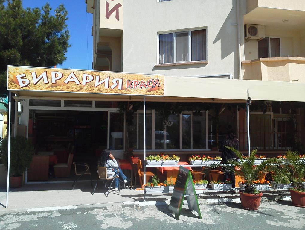 Krasi Hotel Ravda Esterno foto