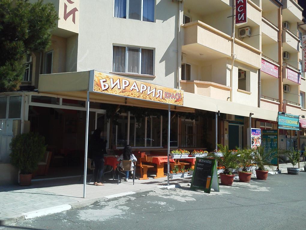 Krasi Hotel Ravda Esterno foto